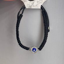 Load image into Gallery viewer, Evil Eye Pull Bracelet- Multiple colors available