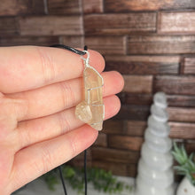 Load image into Gallery viewer, Citrine Wire-Wrapped Pendant
