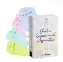 Load image into Gallery viewer, Chakra Empowerment Affirmations Deck