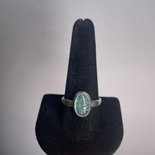 Load image into Gallery viewer, Aqua Kyanite Size 12 Sterling Silver Ring