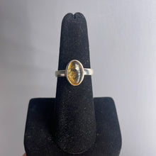 Load image into Gallery viewer, Citrine Size 7 Sterling Silver Ring