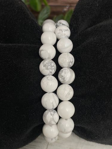 Howlite Crystal Bracelet