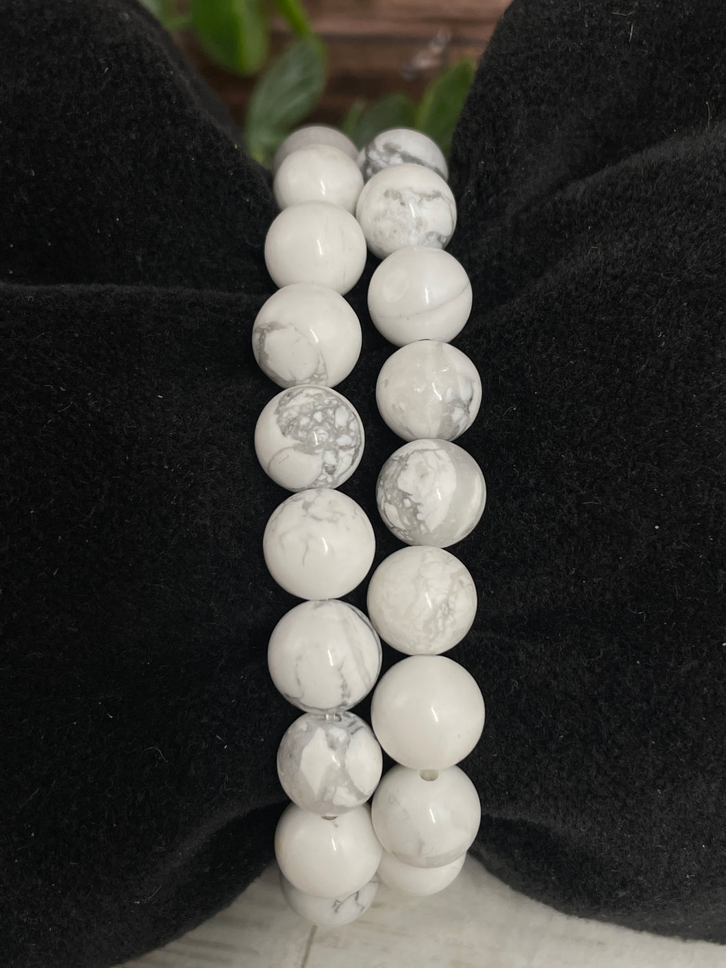 Howlite Crystal Bracelet