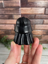 Load image into Gallery viewer, Black Obsidian Darth Vader Carving