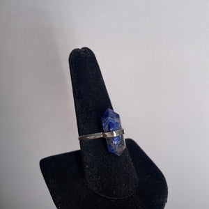 Sodalite Size 9 Sterling Silver Ring