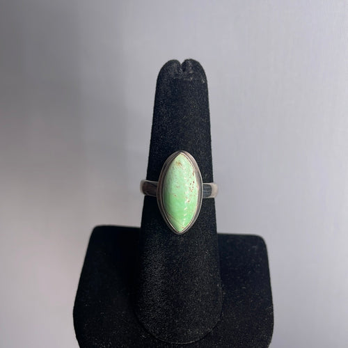 Variscite Size 7 Sterling Silver Ring