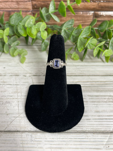 Iolite SZ 5 Sterling Silver Ring