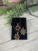Load image into Gallery viewer, Crystal Star Wire-Wrapped Necklace