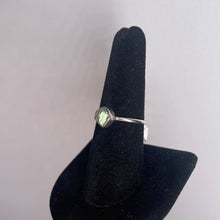 Load image into Gallery viewer, Labradorite Size 8 Sterling Silver Ring