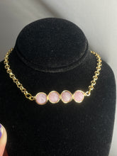Load image into Gallery viewer, Kunzite Beaded Wire-Wrapped Necklace