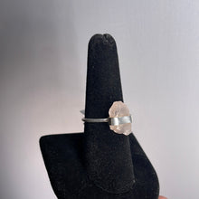 Load image into Gallery viewer, Rose Quartz Size 8 Sterling Silver Ring