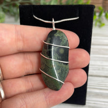 Load image into Gallery viewer, Kambaba Jasper Wire-Wrapped Pendant