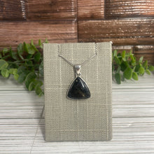 Load image into Gallery viewer, Nuummite Sterling Silver Pendant