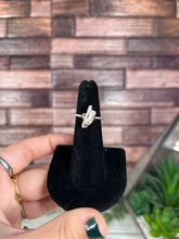 Load image into Gallery viewer, Rose Quartz Size 6 Sterling Silver Ring