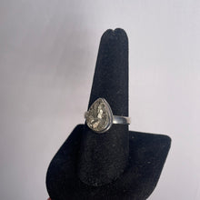 Load image into Gallery viewer, Pyrite Size 9 Sterling Silver Ring