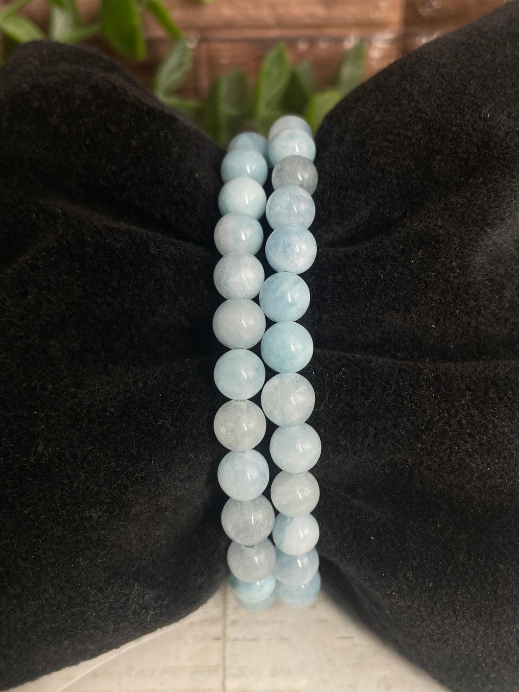 Aquamarine Crystal Bracelet