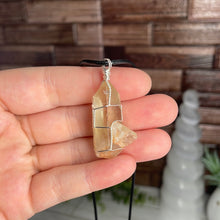 Load image into Gallery viewer, Citrine Wire-Wrapped Pendant