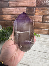 Load image into Gallery viewer, Smoky Amethyst Double Point