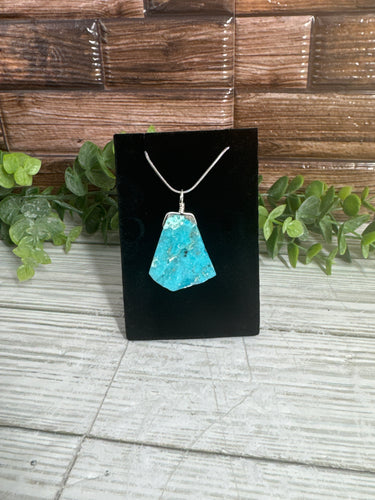 Chrysocolla Pendant