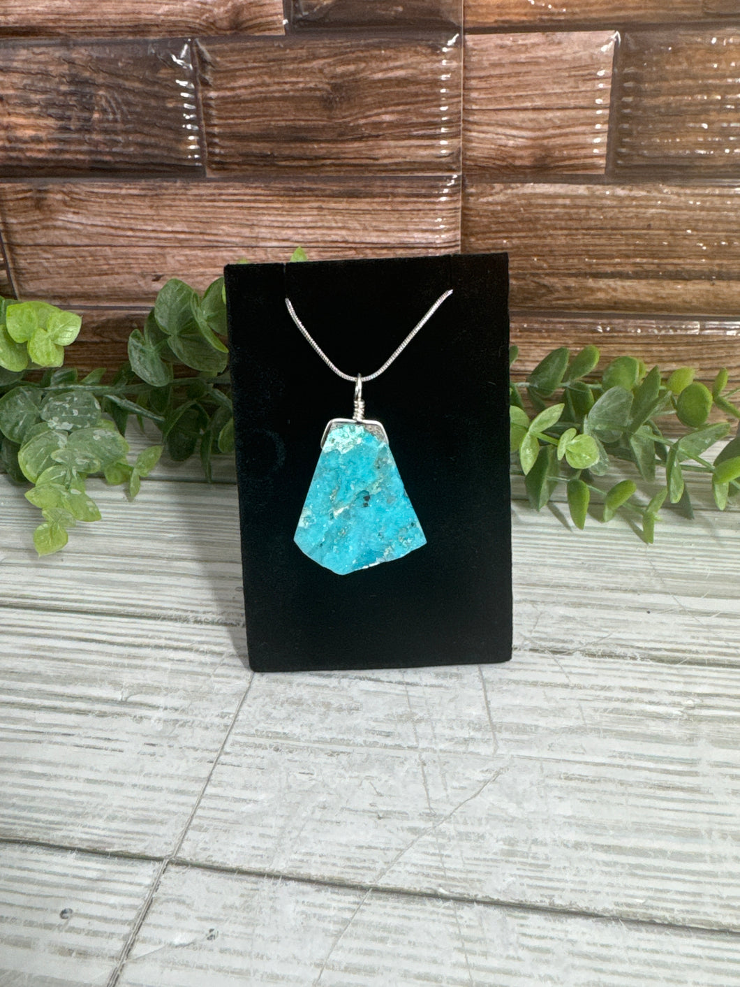 Chrysocolla Pendant