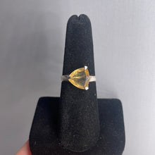 Load image into Gallery viewer, Citrine Size 7 Sterling Silver Ring