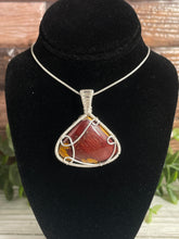 Load image into Gallery viewer, Mookaite Wire-Wrapped Pendant