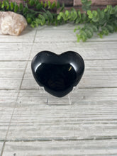 Load image into Gallery viewer, Golden Sheen Obsidian Heart