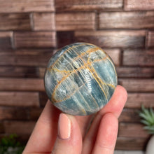 Load image into Gallery viewer, Blue Onyx Sphere