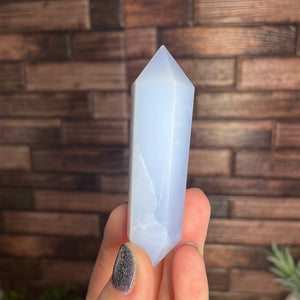 Blue Chalcedony DT Wand