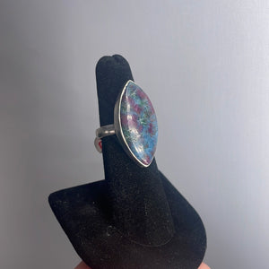 Ruby Kyanite Size 7 Sterling Silver Ring