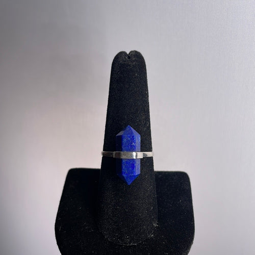 Lapis Lazuli Size 8 Sterling Silver Ring