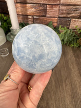 Load image into Gallery viewer, Blue Calcite Sphere