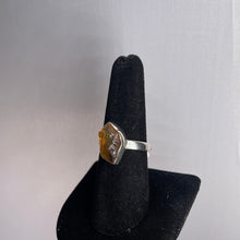 Load image into Gallery viewer, Citrine Size 8 Sterling Silver Ring