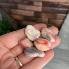 Load image into Gallery viewer, Pink Botswana Agate Tumble