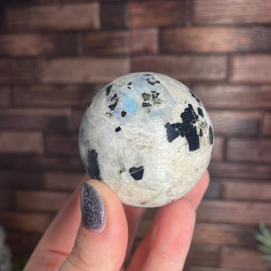 Rainbow Moonstone Sphere