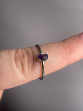 Load image into Gallery viewer, Amethyst SZ 8 Sterling Silver Ring