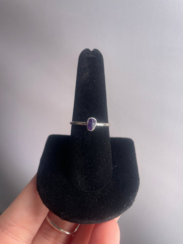 Amethyst SZ 8 Sterling Silver Ring