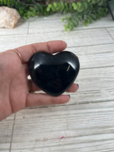 Load image into Gallery viewer, Golden Sheen Obsidian Heart