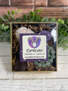 Capricorn Zodiac Crystal Kit
