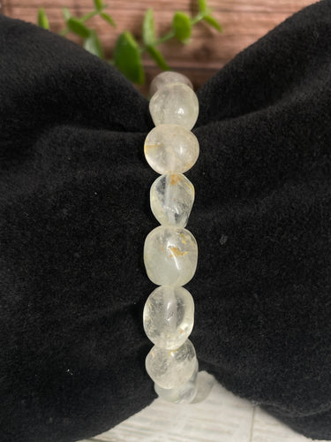 Mixed Topaz Freeform Crystal Bracelet