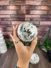 Load image into Gallery viewer, Rainbow Moonstone Sphere