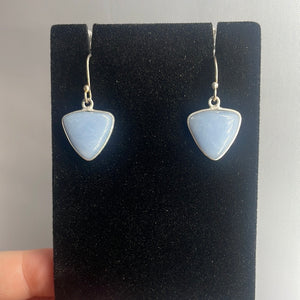 Angelite Sterling Silver Earrings