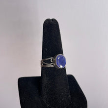 Load image into Gallery viewer, Tanzanite Size 8 Sterling Silver Ring