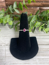 Load image into Gallery viewer, Ruby SZ 6 Sterling Silver Ring