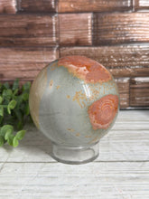 Load image into Gallery viewer, Polychrome Jasper Sphere