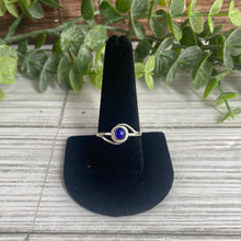 Load image into Gallery viewer, Lapis Lazuli Size 10 Sterling Silver Ring