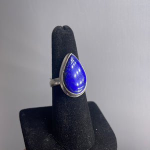 Lapis Lazuli Size 7 Sterling Silver Ring