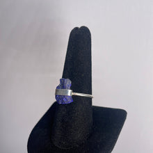 Load image into Gallery viewer, Lapis Lazuli Size 9 Sterling Silver Ring