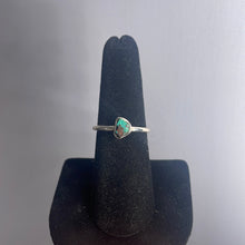 Load image into Gallery viewer, Chrysocolla Size 7 Sterling Silver Ring