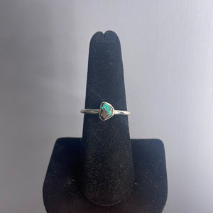Chrysocolla Size 7 Sterling Silver Ring